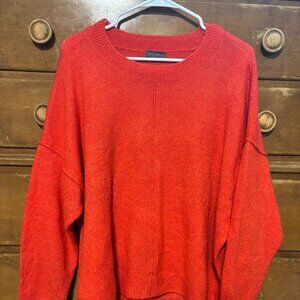 VINCE CAMUTO RED SWEATER